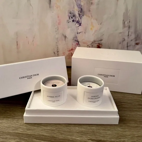 ❌SOLD❌NEW Christian Dior Collection Prive Amber Nuit Jardin de Orange  Set - Picture 8 of 12